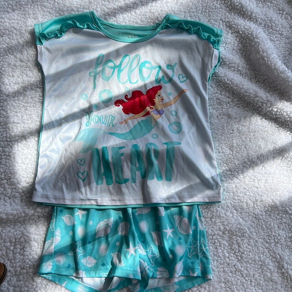 Disney - Girls Shorts Pajama Set